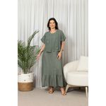 VESTIDO DELICATA MILITAR