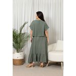 VESTIDO DELICATA MILITAR