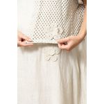 VESTIDO DELICATA BEGE