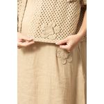 VESTIDO DELICATA CARAMELO