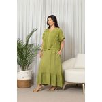 VESTIDO DELICATA PISTACHE