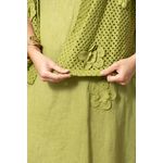 VESTIDO DELICATA PISTACHE