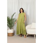 VESTIDO DELICATA PISTACHE