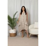 VESTIDO NAYUMI BEGE ESCURO