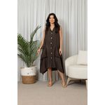 VESTIDO NAYUMI CHOCOLATE