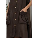 VESTIDO NAYUMI CHOCOLATE