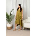 VESTIDO NAYUMI VERDE OLIVA