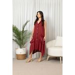 VESTIDO NAYUMI BORDO