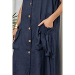 VESTIDO NAYUMI JEANS ESCURO 