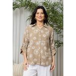 CAMISA POMEZIA CARAMELO