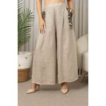 CALÇA BARBARA CJ BEGE ESCURO