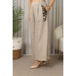 CALÇA BARBARA CJ BEGE ESCURO