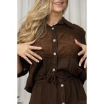 PARKA CARLA CJ CHOCOLATE