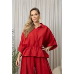 BATA GEOVANA CJ VERMELHO