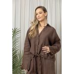 CAMISA SOL CJ CHOCOLATE