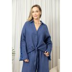 CAMISA SOL CJ JEANS ESCURO 