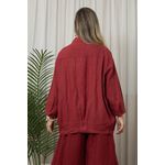 JAQUETA LAIS MARSALA