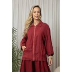 JAQUETA LAIS MARSALA