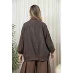 JAQUETA LAIS CHOCOLATE