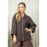 JAQUETA LAIS CHOCOLATE