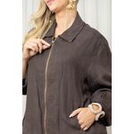 JAQUETA LAIS CHOCOLATE