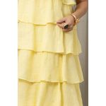 VESTIDO ROMA MANTEIGA