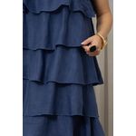 VESTIDO ROMA JEANS ESCURO 