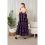 VESTIDO ROMA BERINJELA