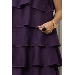 VESTIDO ROMA BERINJELA