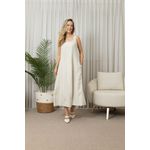 VESTIDO UDINE BEGE