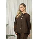 CAMISA DIVINA CJ CHOCOLATE