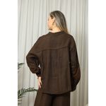 CAMISA DIVINA CJ CHOCOLATE