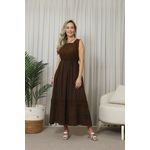 VESTIDO FASCINIO CHOCOLATE