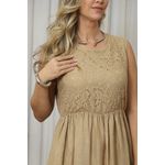 VESTIDO FASCINIO CARAMELO