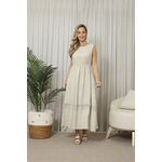 VESTIDO FASCINIO BEGE