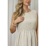 VESTIDO FASCINIO BEGE