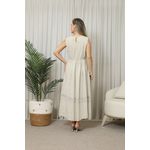 VESTIDO FASCINIO BEGE