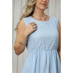 VESTIDO FASCINIO AZUL BEBE