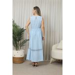 VESTIDO FASCINIO AZUL BEBE