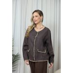 BLAZER JULIA CHOCOLATE