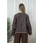 BLAZER JULIA CHOCOLATE