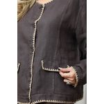 BLAZER JULIA CHOCOLATE