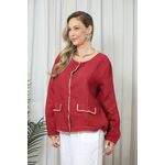 BLAZER JULIA MARSALA
