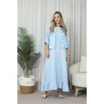 VESTIDO JULIANA CJ AZUL BEBE