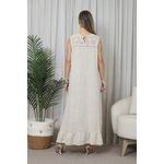 VESTIDO JULIANA CJ BEGE