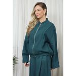 JAQUETA LICA CJ VERDE PETROLIO