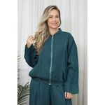 JAQUETA LICA CJ VERDE PETROLIO