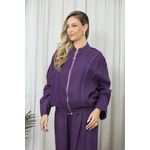 JAQUETA LICA CJ BERINJELA