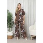 CAMISA SABRINA CJ MARROM