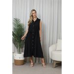 VESTIDO LAZARA PRETO